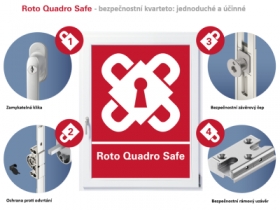 Roto Quadro Safe - ochrana proti vloupání
